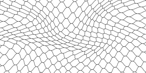 Mesh texture for fishing nets. Seamless pattern for sportswear or soccer goal, volleyball net, basketball hoop, hockey, athletics. Abstract net background for sports © Haikal