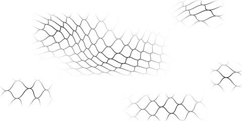 Mesh texture for fishing nets. Seamless pattern for sportswear or soccer goal, volleyball net, basketball hoop, hockey, athletics. Abstract net background for sports © Haikal
