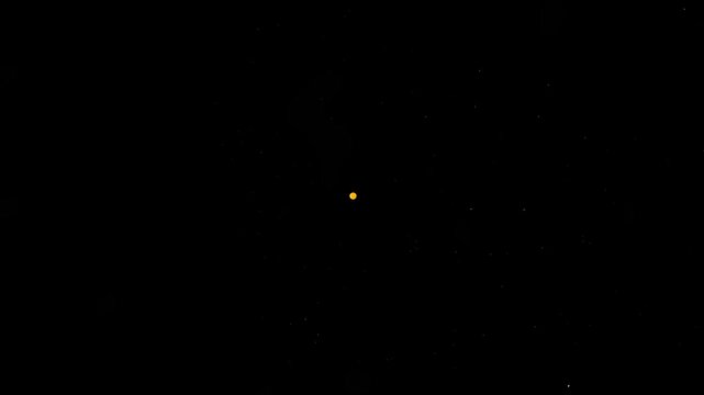 Venus planet and space . 3d Animation