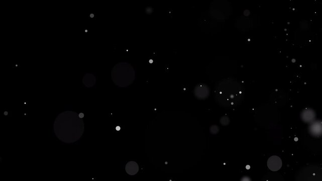 white particles blinking on black background animation for awards and all the particles animation logo, for logos and titles animation for intros and promos overlays animation