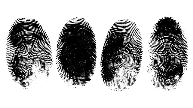 Fingerprint Scanner PNG, Biometric Thumbprint Collection Transparent