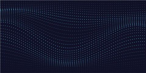 Abstract background with colorful glowing bokeh circles in a wave pattern vector illustration © Ashraf