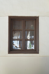 Fototapeta premium Old characteristic window in Larnaka, Cyprus