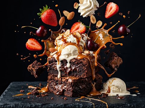 Chocolate Dessert Splash