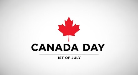 Fototapeta premium Canada day celebration on july 1st