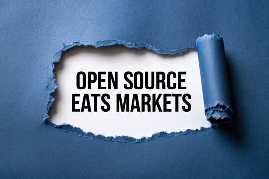 Open Source Eats Markets Business and Technology Trend