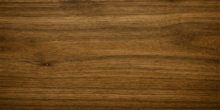 An old brown wooden plank texture with a natural oak grain pattern on a dark weathered board surface gives the rustic design look of aged paper backgrounds