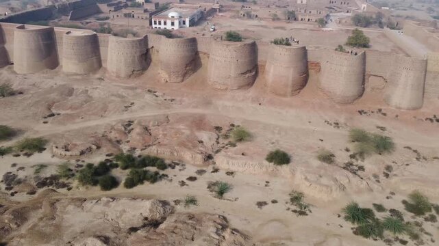 Derawar Fort Bahawalpur Pakistan Ancient Desert Stronghold