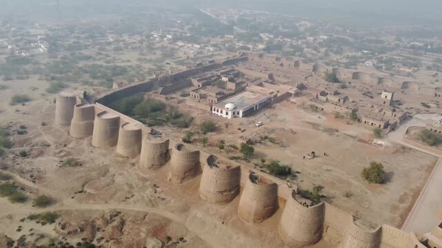 Derawar Fort Bahawalpur Pakistan Ancient Desert Stronghold