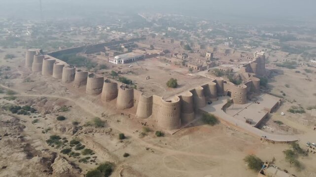 Derawar Fort Bahawalpur Pakistan Ancient Desert Stronghold