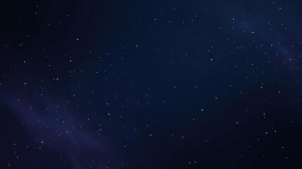 Fototapeta premium Starry night sky with faint nebula stars blue background, wallpaper thumbnail social, media book cover, download 2026 2027, 2028 event template, pc desktop mobile, full hd 4k download