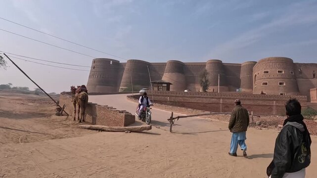 Derawar Fort Bahawalpur Pakistan Ancient Desert Stronghold