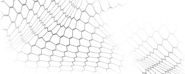 Mesh texture for fishing nets. Seamless pattern for sportswear or soccer goal, volleyball net, basketball hoop, hockey, athletics. Abstract net background for sports vector illustration © ALEGESS