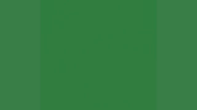 A green screen with white background and blue flower on an image of bird it ball arrow pointing to the left animated chromakey background design creative colorful cartoonish movement