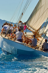 Sailing yacht race. Yachting. Sailing. Regatta   © Alvov