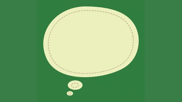 A green screen with white background and speech bubble animated chromakey background elements illustration creative layers frame gesture scene style design depth expression composition