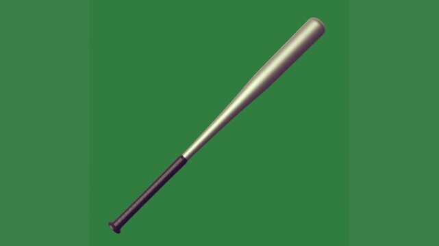 A green screen with pencil on it and baseball bat golf ball background white in the middle knife animated chromakey background layers movement illustration frame creative style emotion