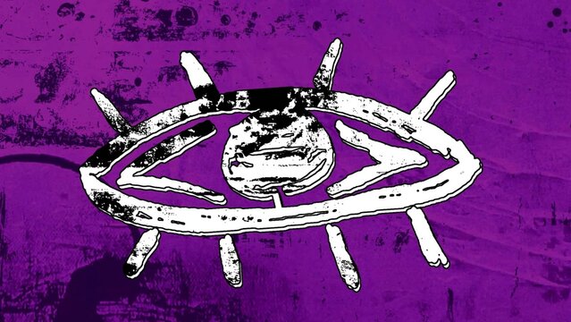 Hand Drawn Eye Element 01