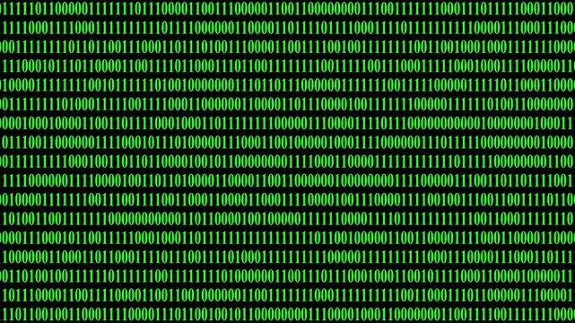 Binary Code Background Animation,Digital Hacker Cyberspace HUD Interface, binary background video  animation.