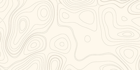 Vintage Detailed Contour Topographic Map Of Wild West Abstract Vector Background.eps10 © alfan