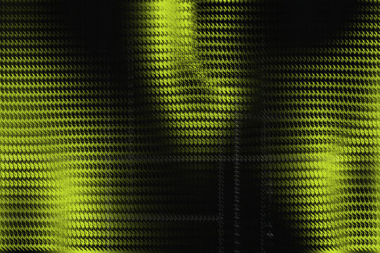 Green woven fabric texture
