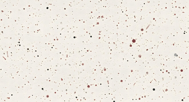 Abstract splatter pattern with dark red and black spots ultra bold vector illustration isolated on white background