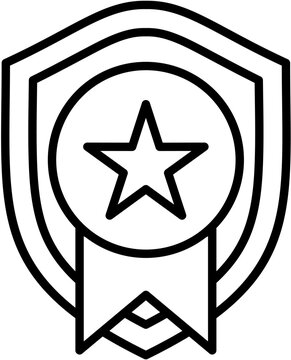 Premium Quality Shield Badge Icon Vector &ndash; Security, Certification, Protection Symbol