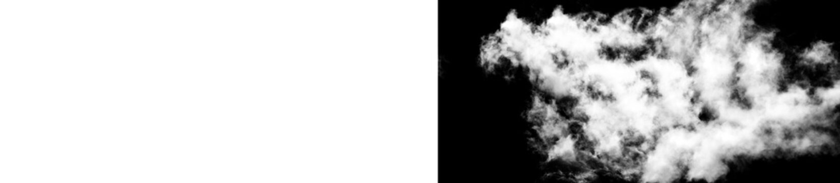 Dark night sky with cloudy stormy weather, dramatic clouds and black background