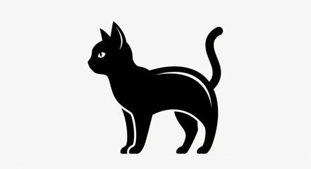 black cat silhouette © Yayat