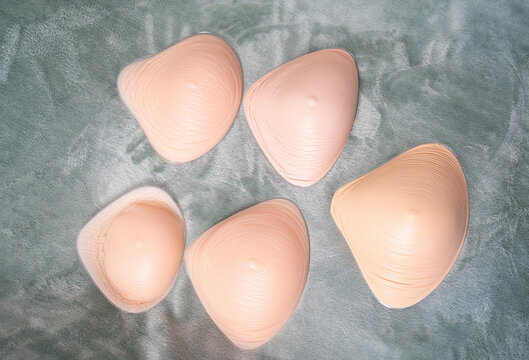 Silicone breast prostheses providing support and comfort after mastectomy