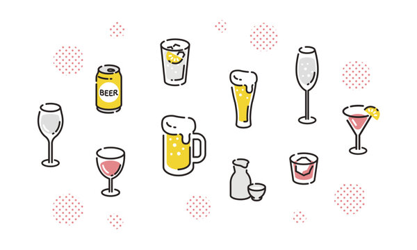 お酒イメージセット
