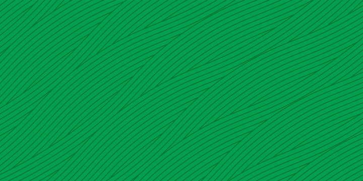 farm green banner, organic abstract background with fields. wavy green lines, natural organic products. ecology background. striped farmer green Pattern
