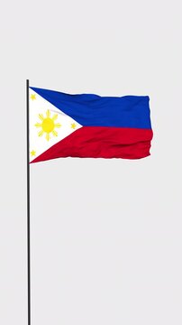 Philippines Flag Animation Transparent Background