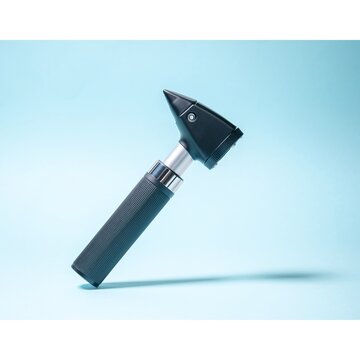 Ophthalmoscope On Light Blue Background