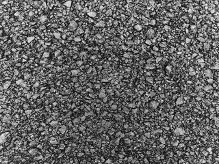 Asphalt background, sand and stones texture close view, Pencil drawn sketch illustration © Studio-M