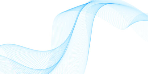 A futuristic blue abstract background featuring a digital wave pattern with flowing light curves and motion lines creates a sleek vector illustration for a modern web wallpaper design © FH