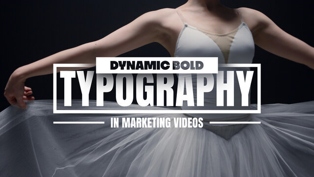 Dynamic Bold Typography | Elegant Kinetic Text Animations Featuring Clean Minimalist Motion Graphics for Professional Video Production And Stylish Title Layouts