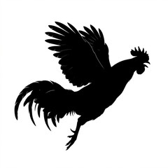 silhouette of a rooster © Layerzero