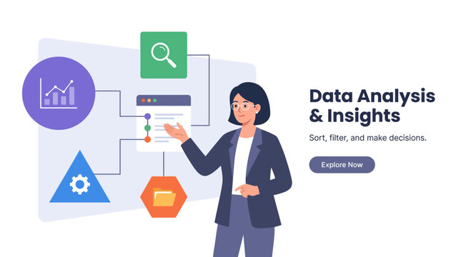 Explore the world of data analysis with visual insights that enhance decision making, showcasing tools, graphs, and methods for sorting and filtering data efficiently.