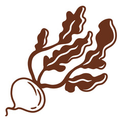 Stylish seaweed illustration design © Vexels