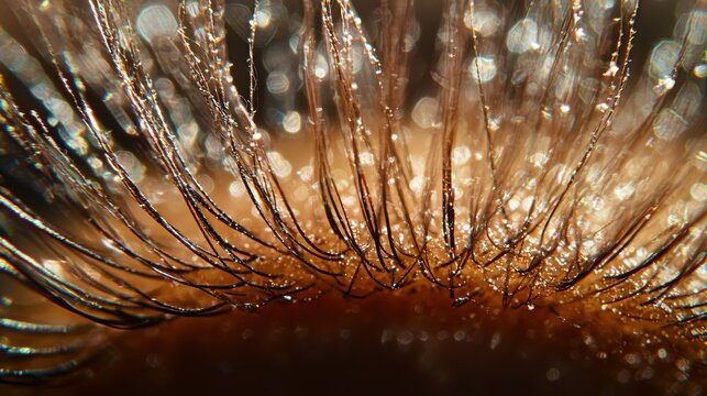 Lash curve detail professional natural eyelash curvature organic twist patterns individual fibers root attachment three-dimensional structure