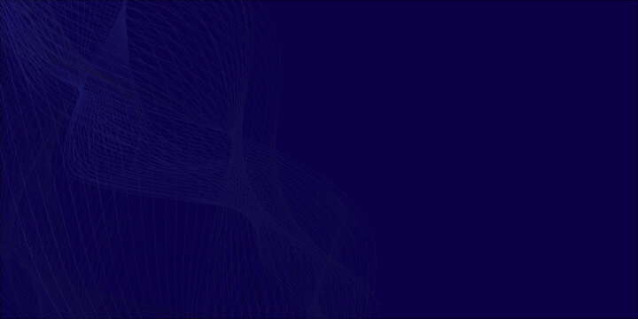 Abstract wavy blue blend technology liens background. Digital frequency track equalizer. Smooth wave abstract vector background layout layout design. Design template for cover, postcard certificate, 