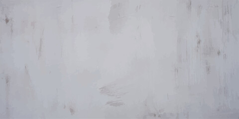 Distressed light gray concrete wall texture background with grungy streaks © Romana