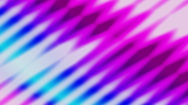 Vibrant abstract pattern of colorful stripes diagonally across the frame, perfect for background animation.