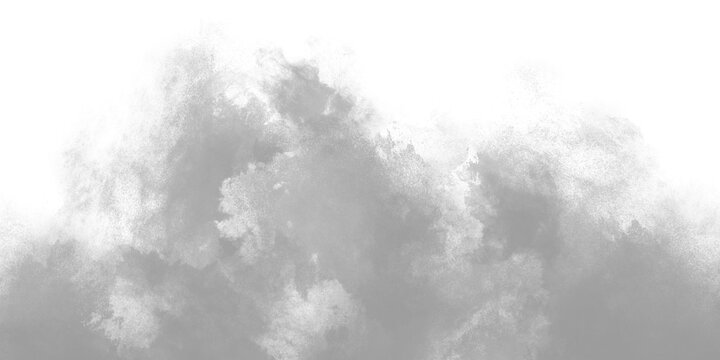 Abstract white haze effect on transparent background creating soft atmosphere for graphic design and layouts.