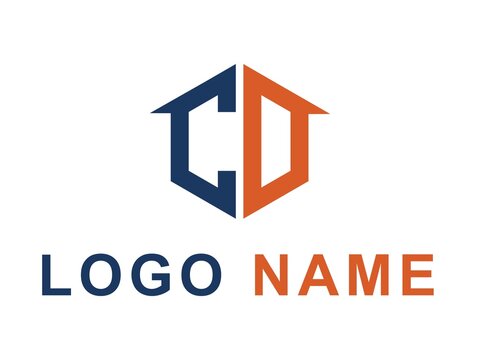 Minimal monogram emblem, classic style Alphabet vector logo design. Premium Business logo, White background