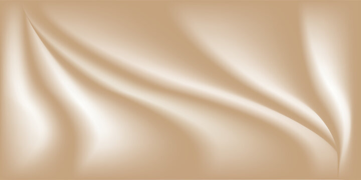 Subtle beige gradient background. Rough neutral liquid wallpaper. Universal nude color texture for banners, flyers, and presentations. Blurred abstract background cover. Vector illustration.