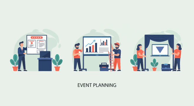 Event Planning Business Meeting Presentation Corporate Conference