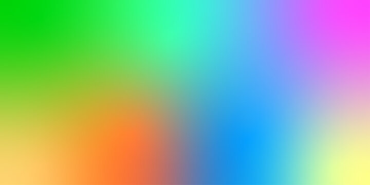 Vibrant and softly blurred abstract wallpaper background. Pride month social media banner with LGBTQ Flag Colors. Abstract gradient rainbow color or light colorful background,. Colorful background. 