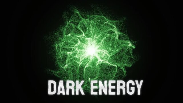 Glowing green dark energy orbs pulse with vibrant electricity on black background